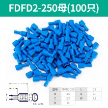 FDFD2-250(100个)蓝