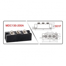 普通硅光伏防反二极管整流管模块MDC200A